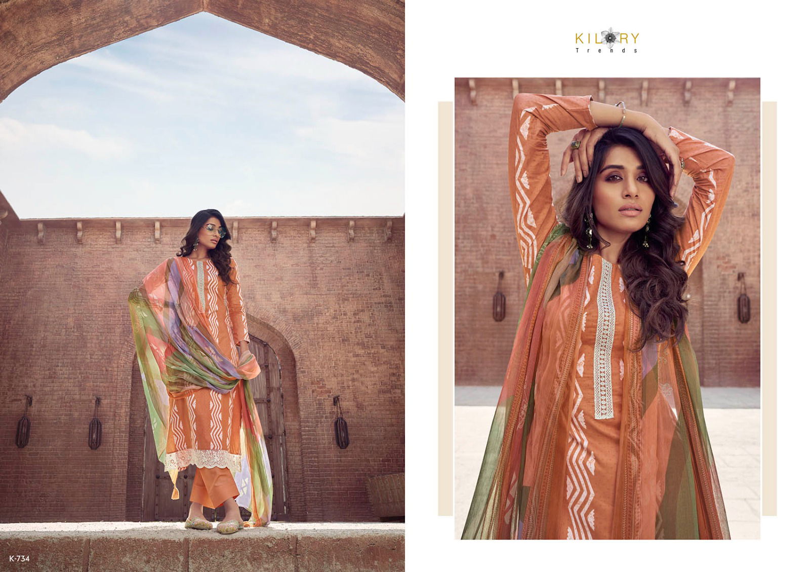 Essence By Kilory K-731 T K-738 Cotton Salwar Suits Catalog